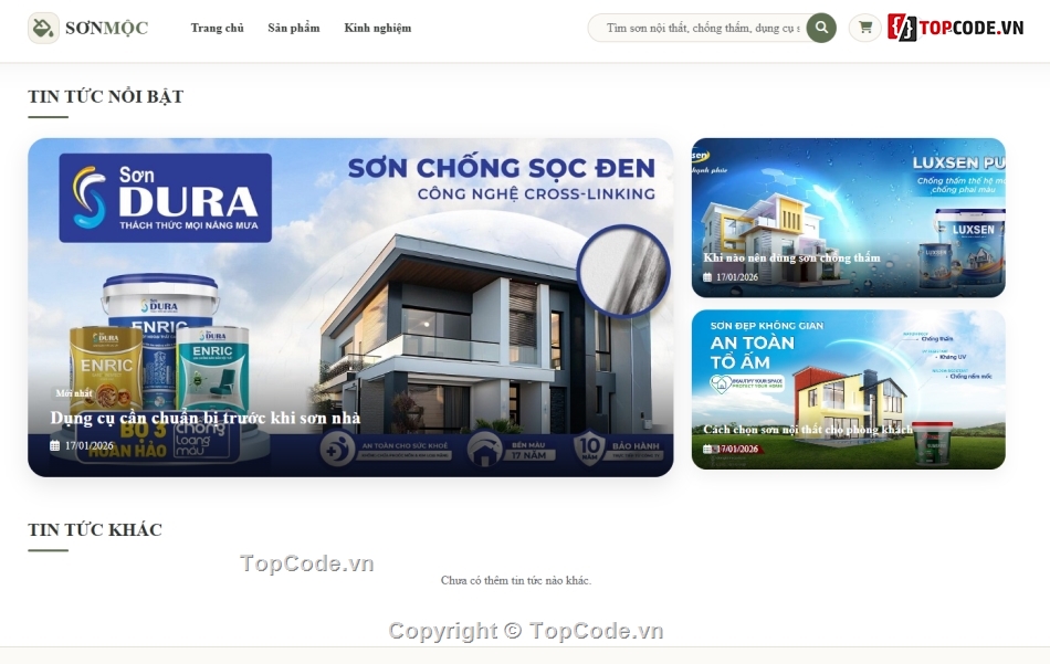 web bán sơn,web bán dụng cụ,web